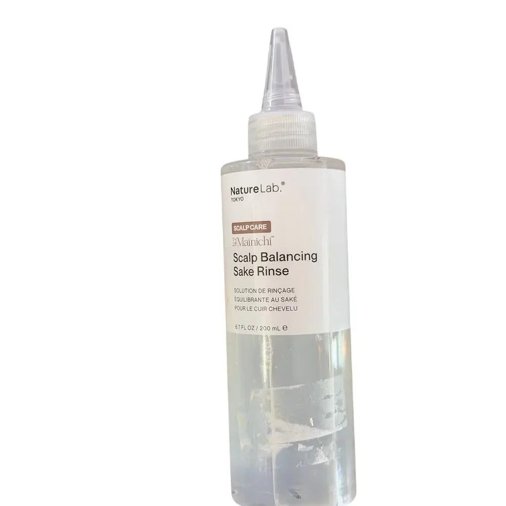 NatureLab Tokyo Mainichi Sake Scalp Rinse Balancing Hair Treatment New
